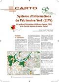 Système d'Informations du Patrimoine Vert (SIPV)